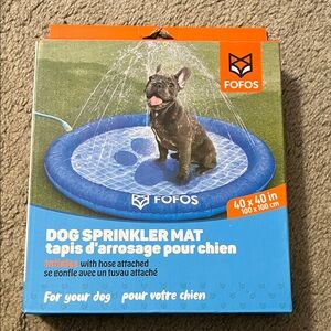 Fofos New Dog Sprinkler Mat 40x40in
